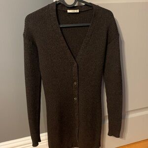 Vintage PRADA Cardigan - Brown (size 40 EU)